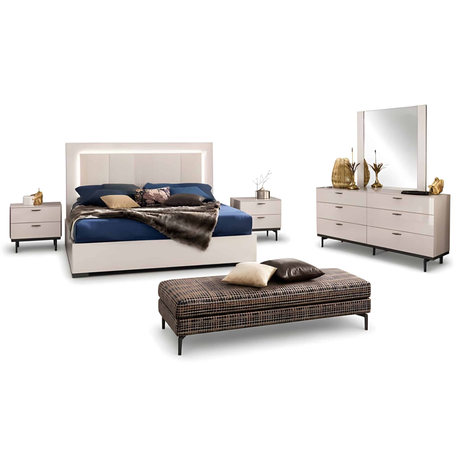 Mino Bedroom Set wide interior bedroom design