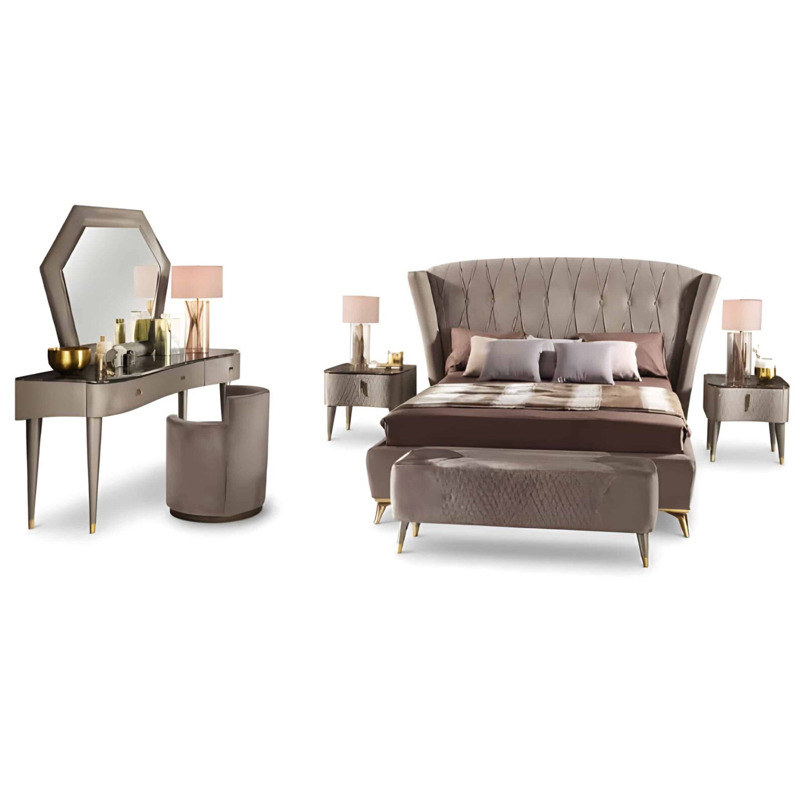 Meli Bedroom Set wide interior bedroom design