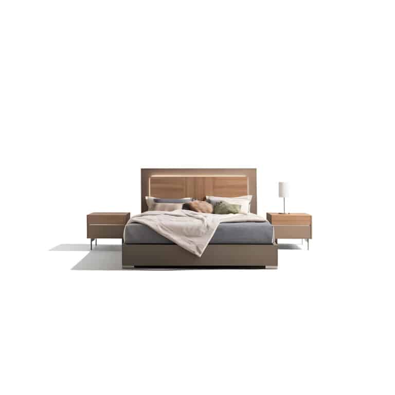 Tina Bed and Nightstand Set