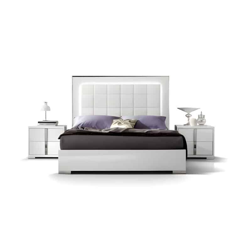 Tiva Bed and Nightstand Set