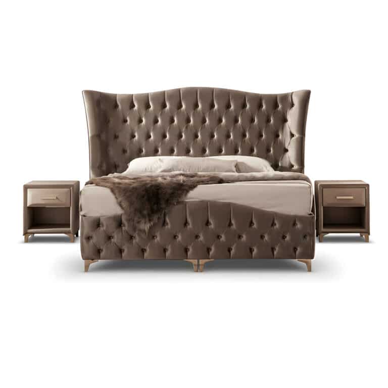 Nilo Bed and Nightstand Set