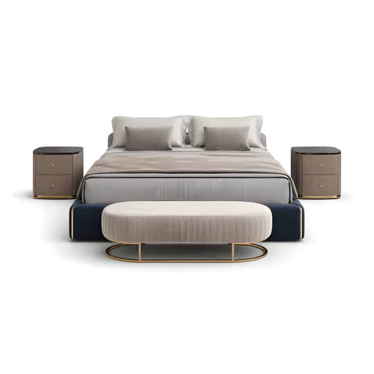 Miri Bed and Nightstand Set