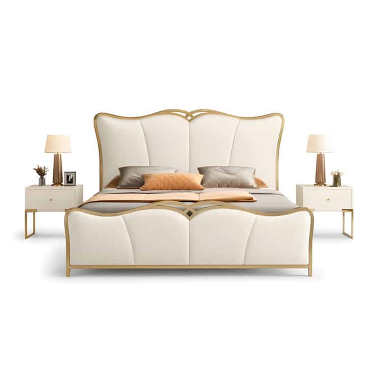 Mino Bed and Nightstand Set