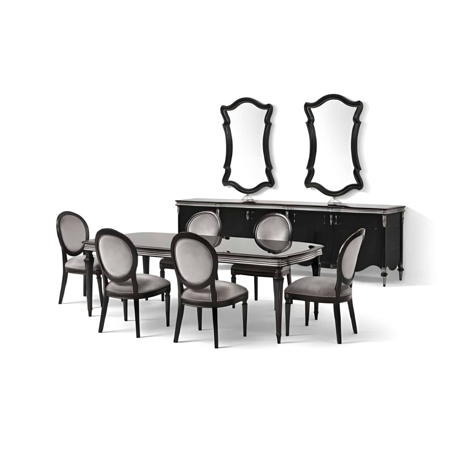 Ylora Dining Room Set main view for elegant dining spaces