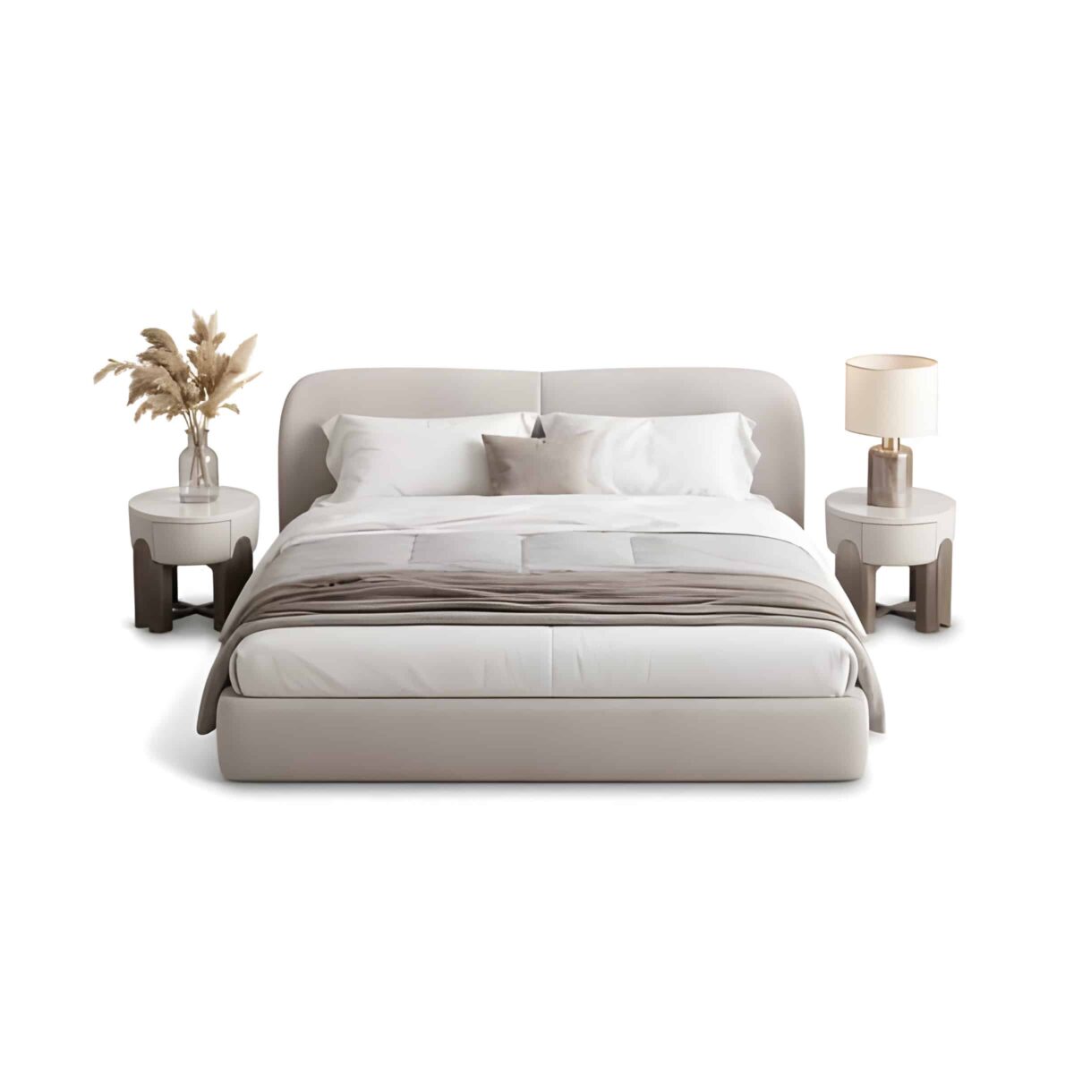 Meli Bed and Nightstand Set