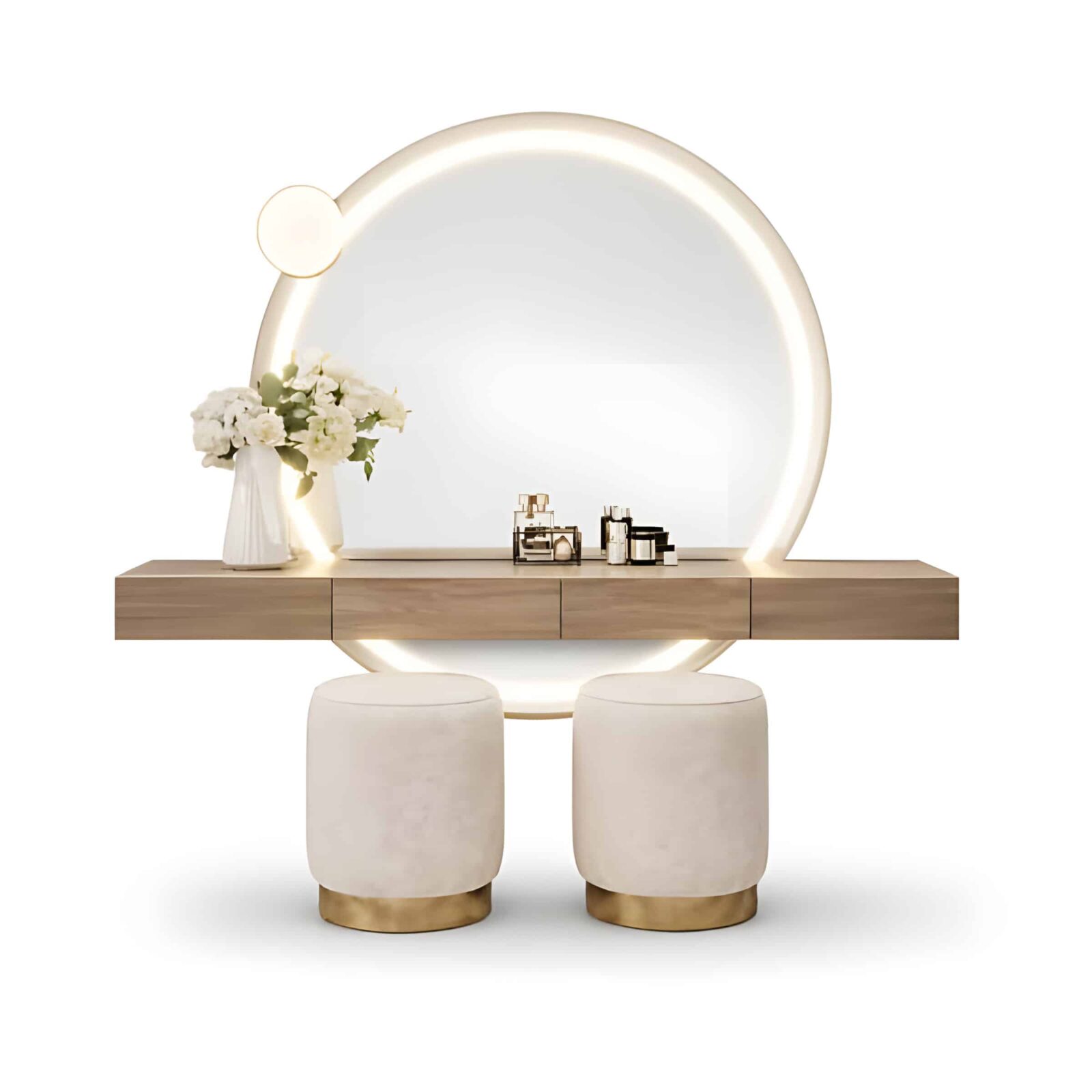 Tera Dresser Set angled view for bedroom furniture at El Malek