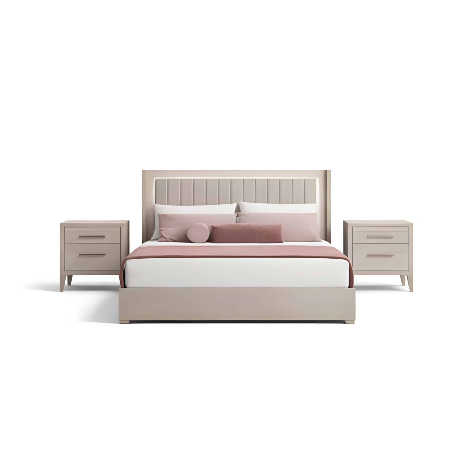 Bedroom set front composition for modern bedroom decor - image 59961