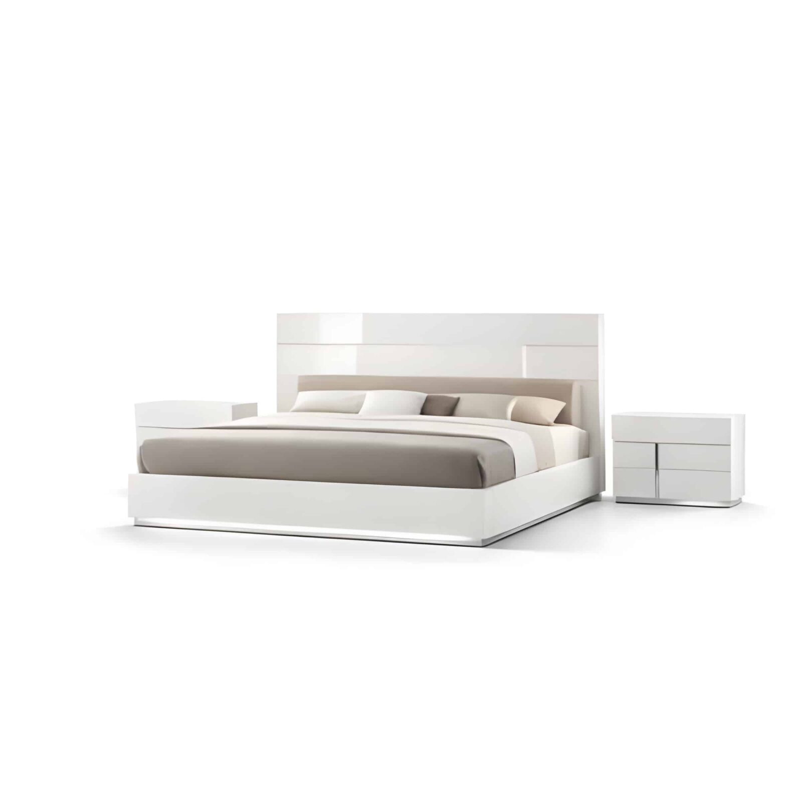 Bedroom set bed and wardrobe view - image 62054
