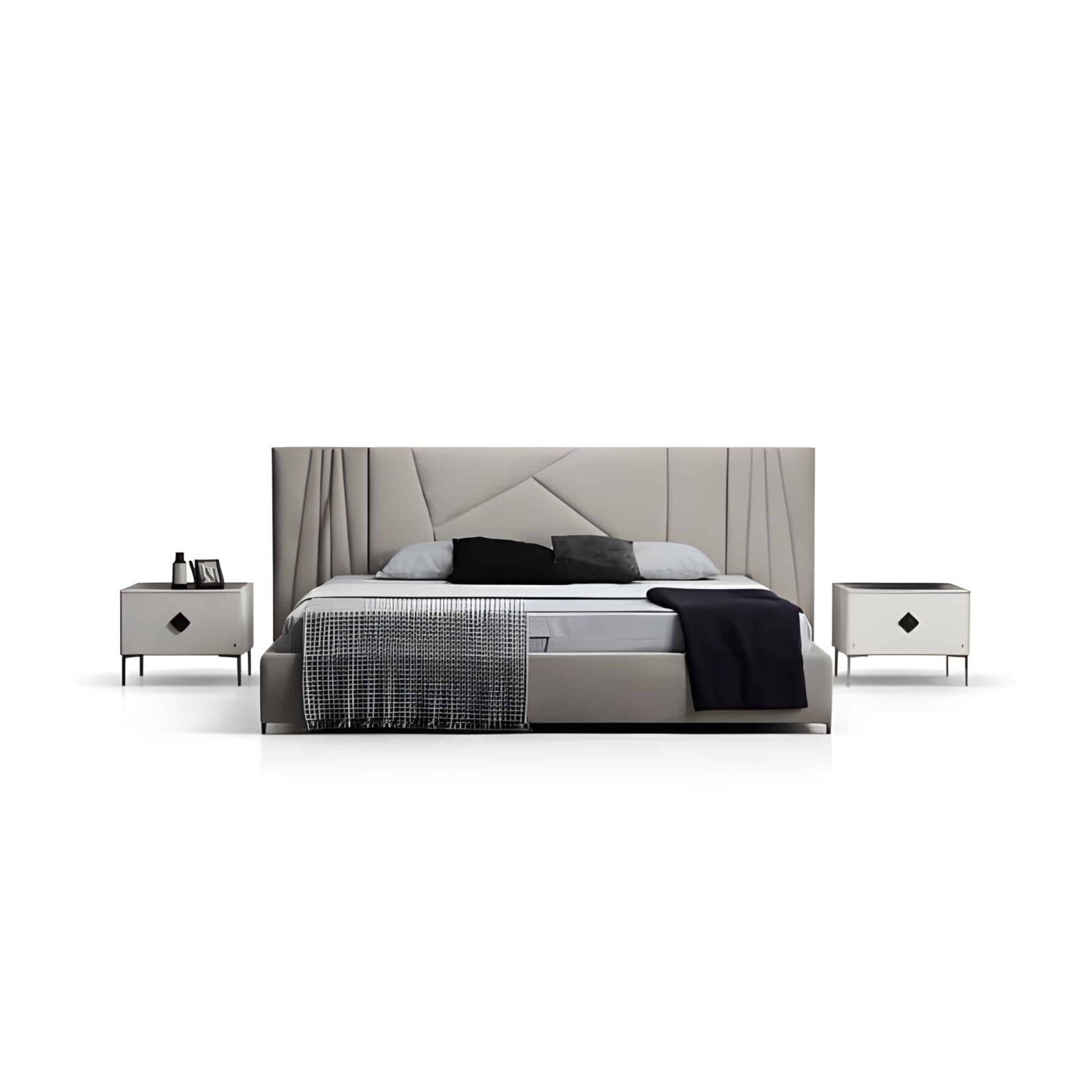 Bedroom set furniture finish and room styling view - image 62672