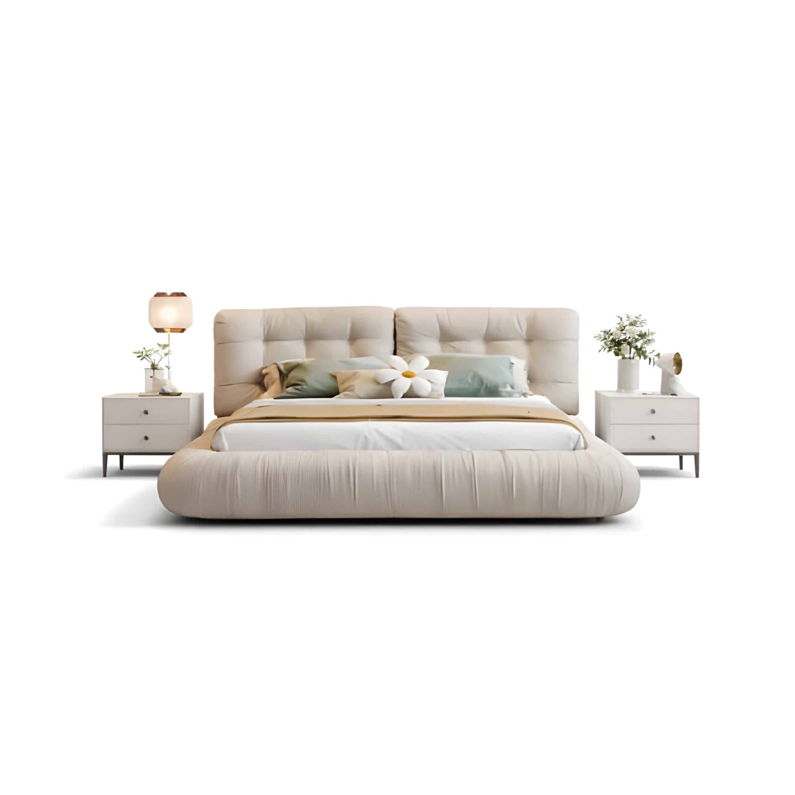 Bedroom set furniture finish and room styling view - image 64352