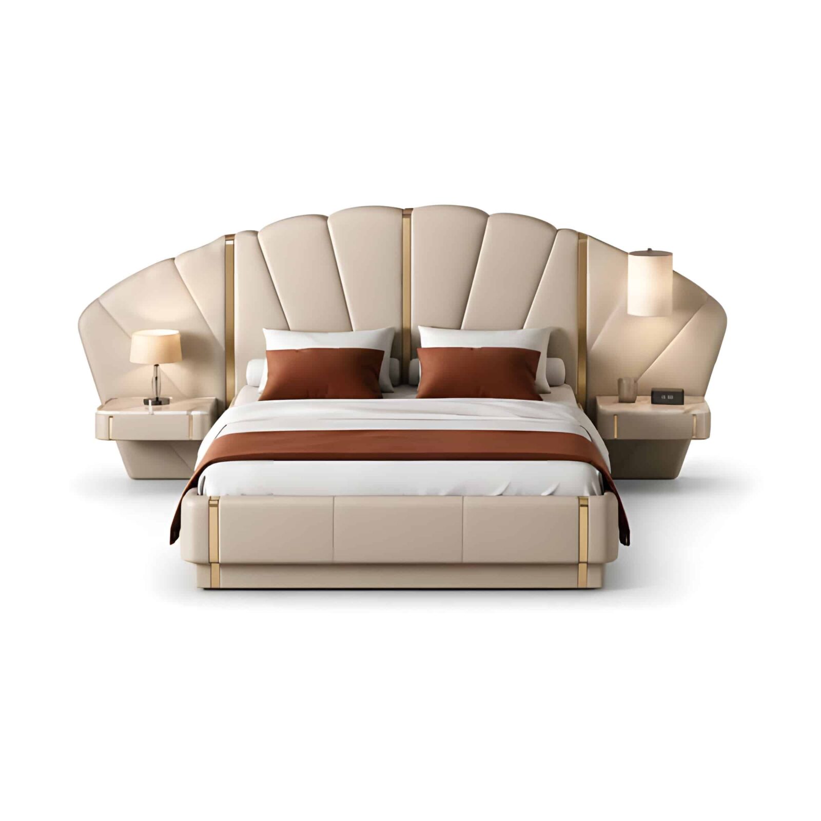 Bedroom set furniture finish and room styling view - image 66560