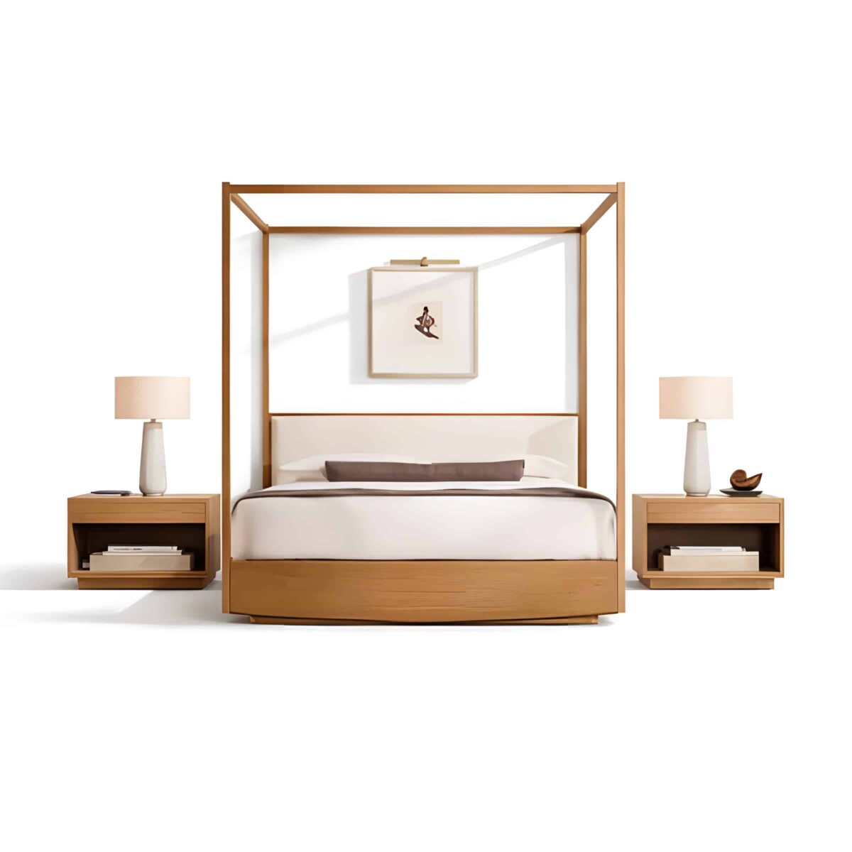 Savi Bed and Nightstand Set