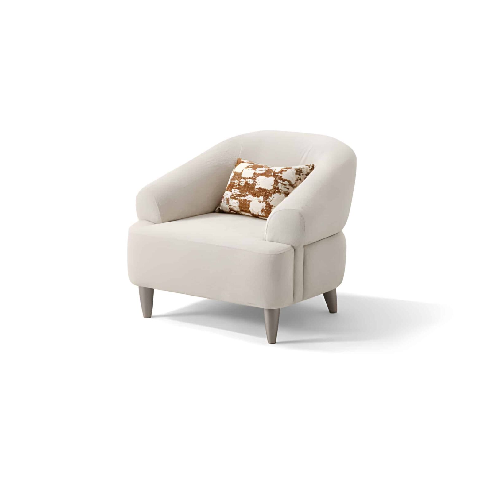 Saro Living Chair front view for relaxed seating areas