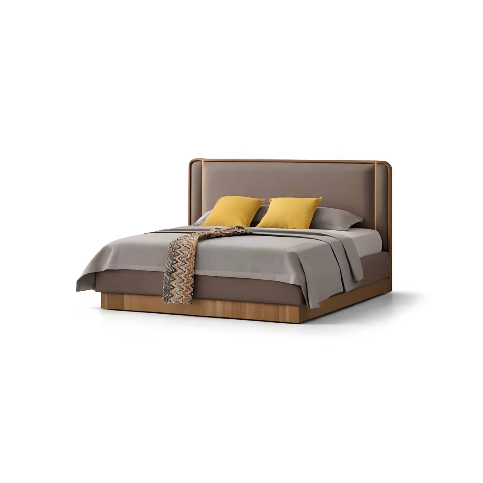 Bedroom set furniture finish and room styling view - image 59076