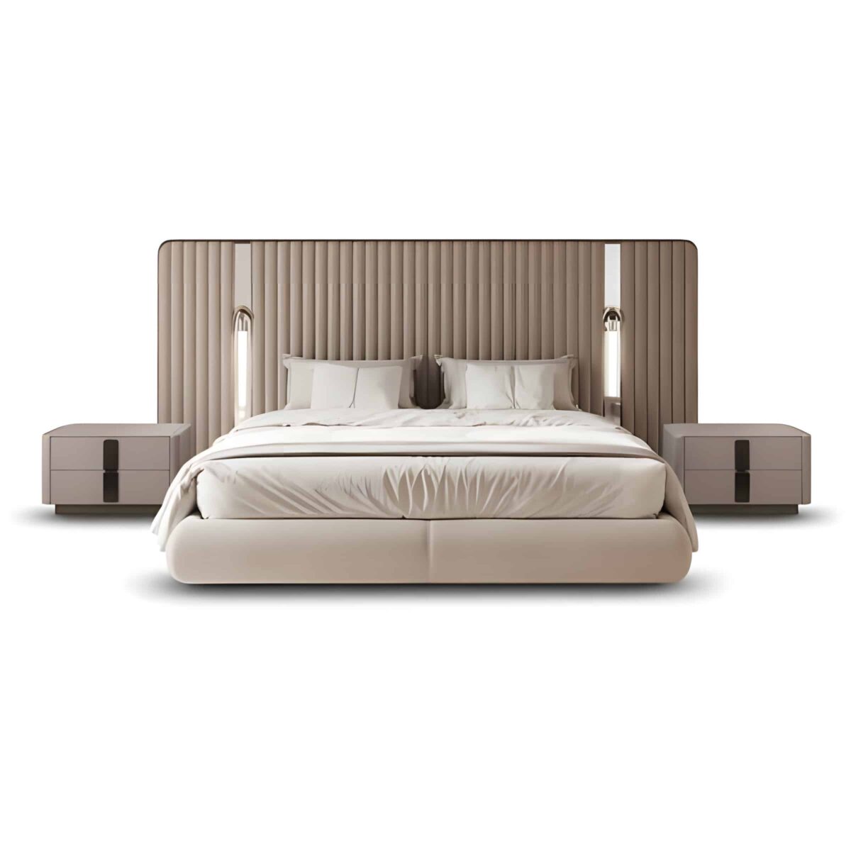 Vaya Bed and Nightstand Set