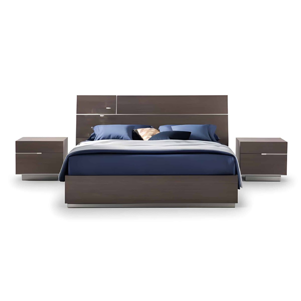Veno Bed and Nightstand Set
