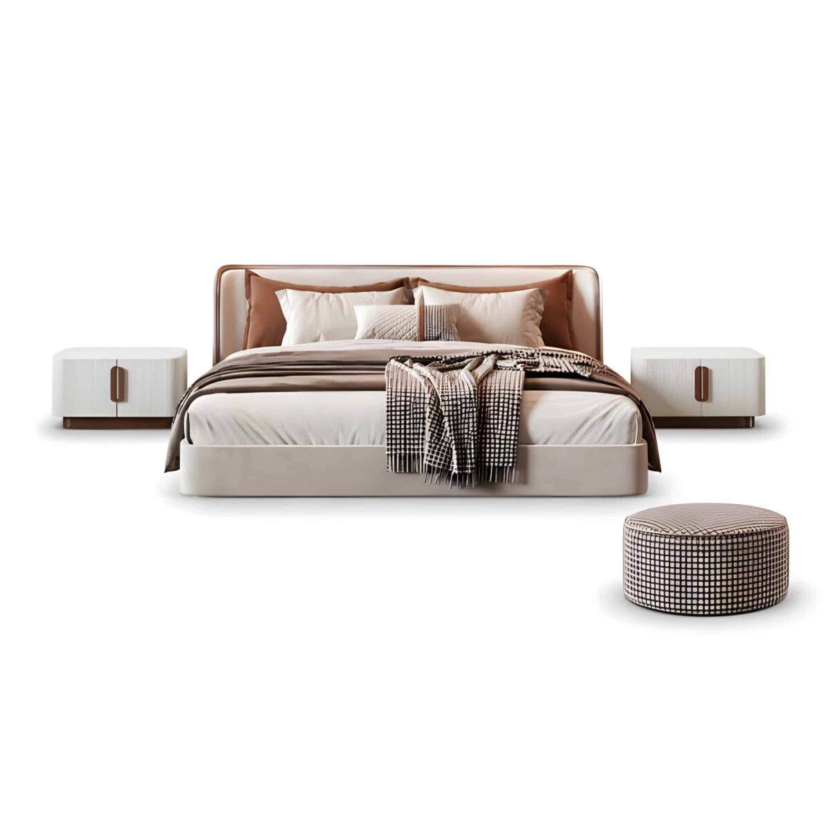 Veya Bed and Nightstand Set