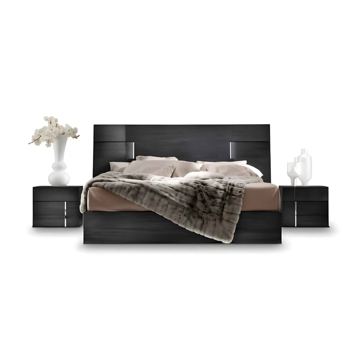 Vivi Bed and Nightstand Set