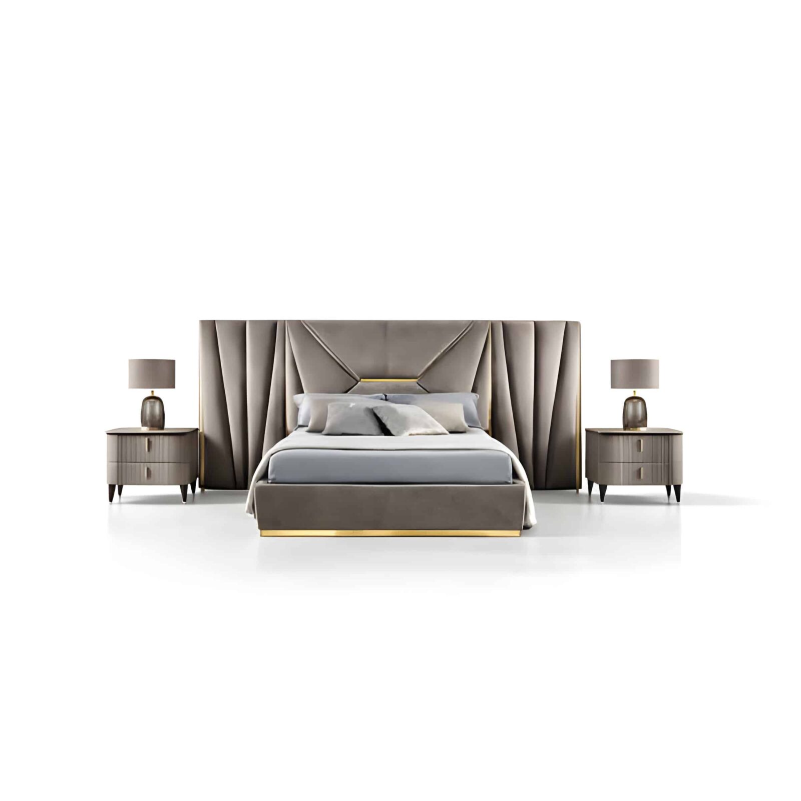 Bedroom set modern bedroom set layout in Cairo - image 59009