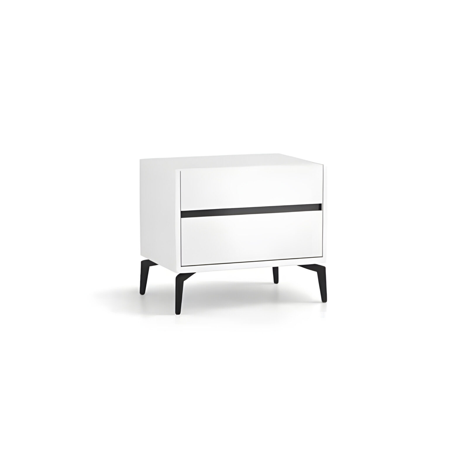 Zeno Nightstand Set in graceful practical bedside arrangement