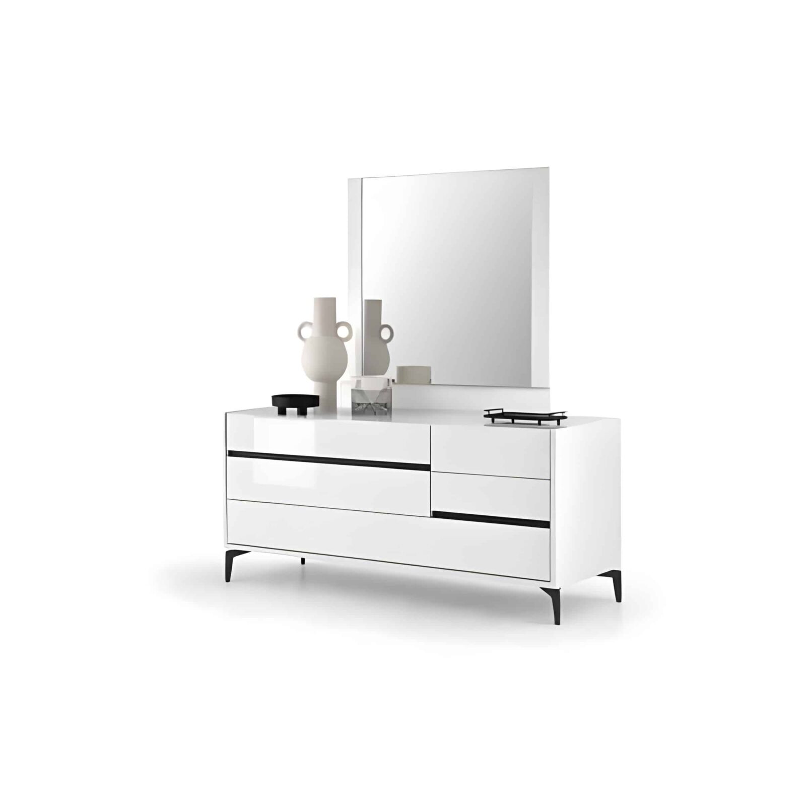 Sola Dresser Set close view for bedroom furniture at El Malek
