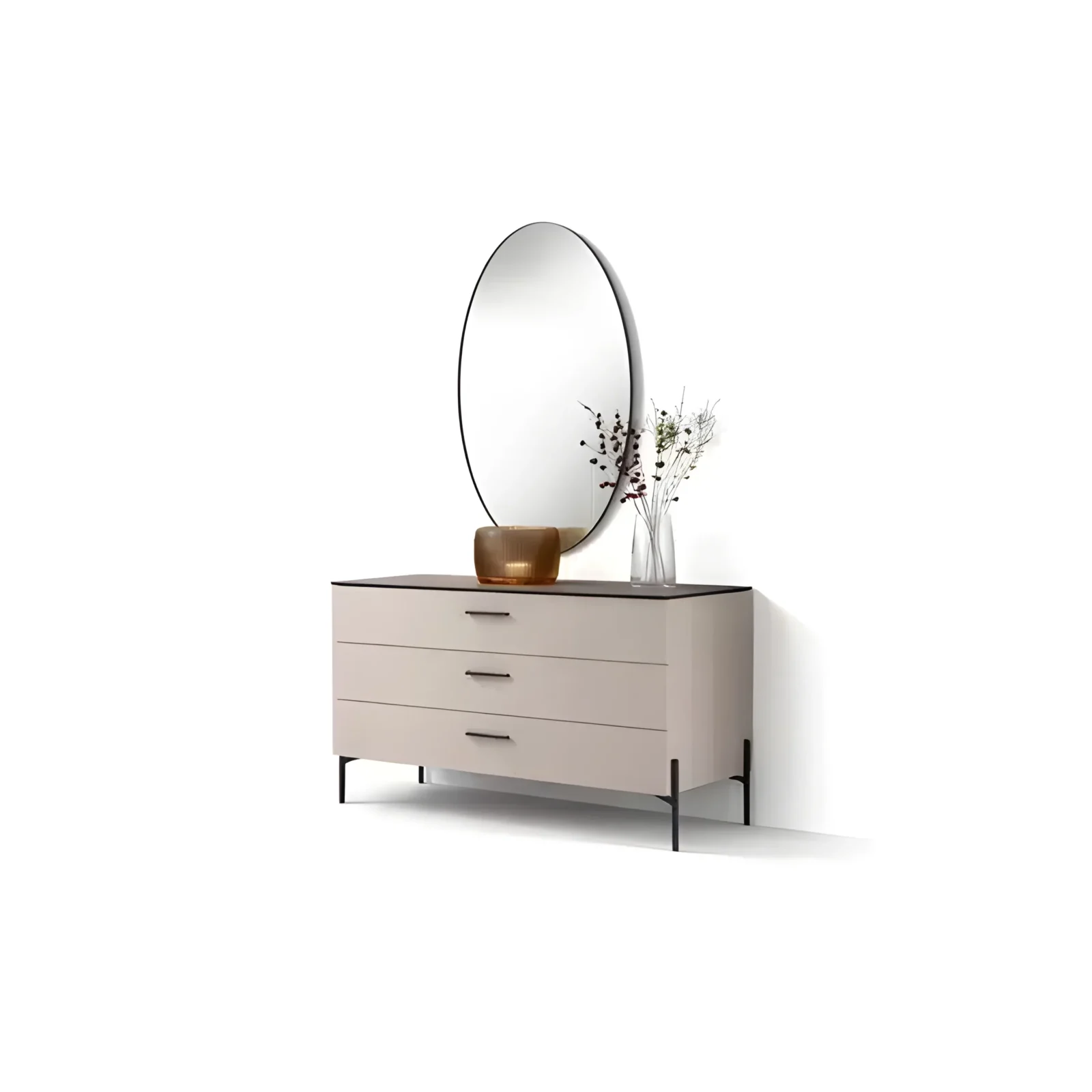 Bedroom set furniture finish and room styling view - image 53717