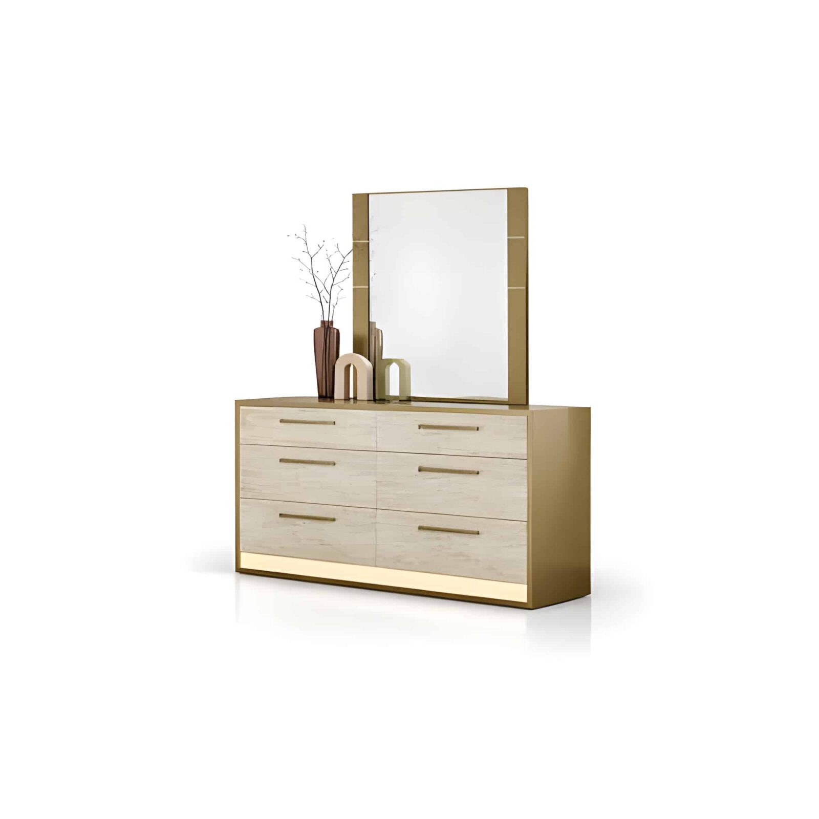 Sole Dresser Set close view for bedroom furniture at El Malek