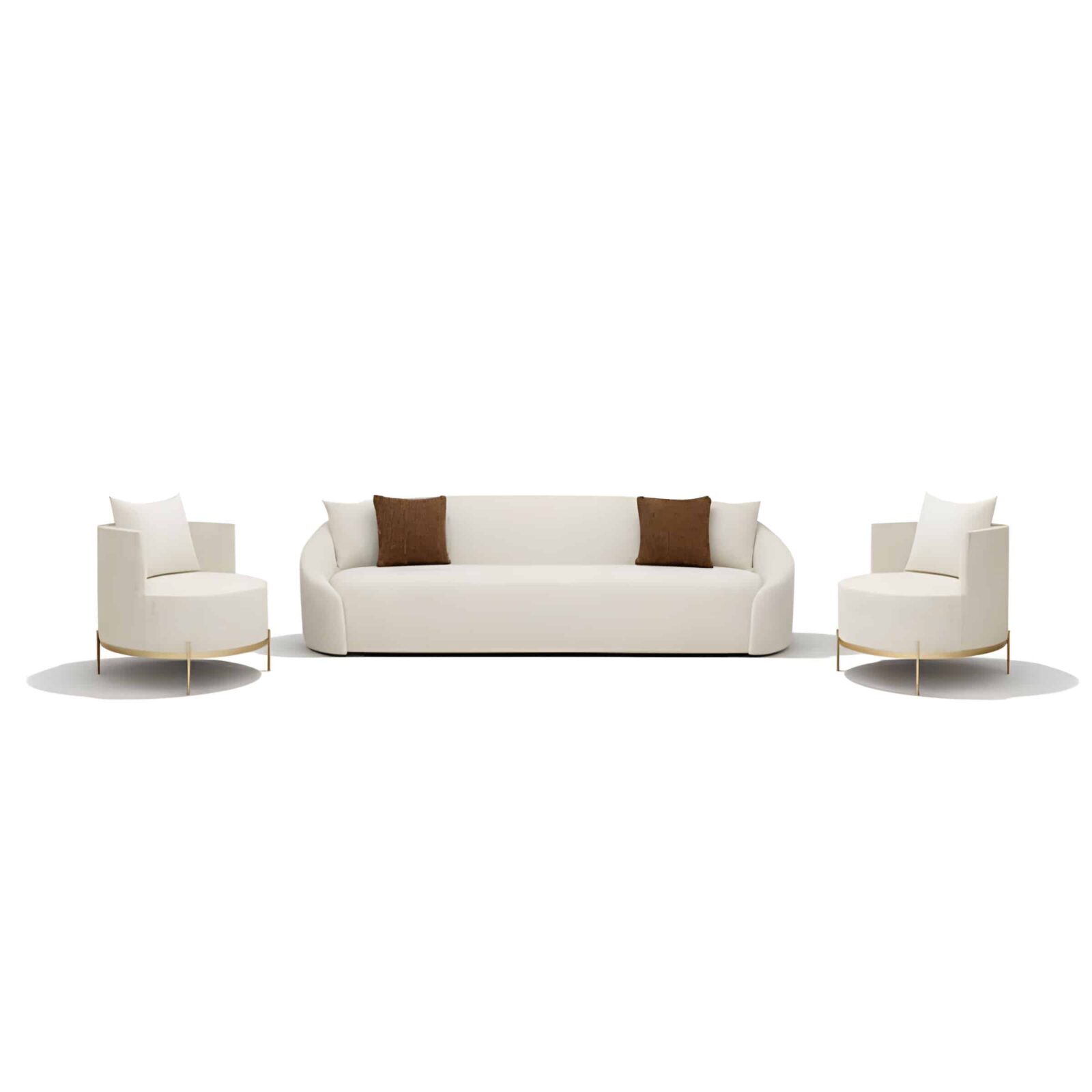 Drivo Living Room Set detail view for stylish home furniture pages