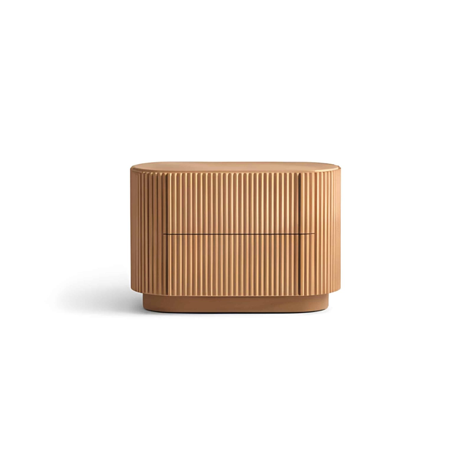 Mirevano Nightstand Set in balanced bedroom corner