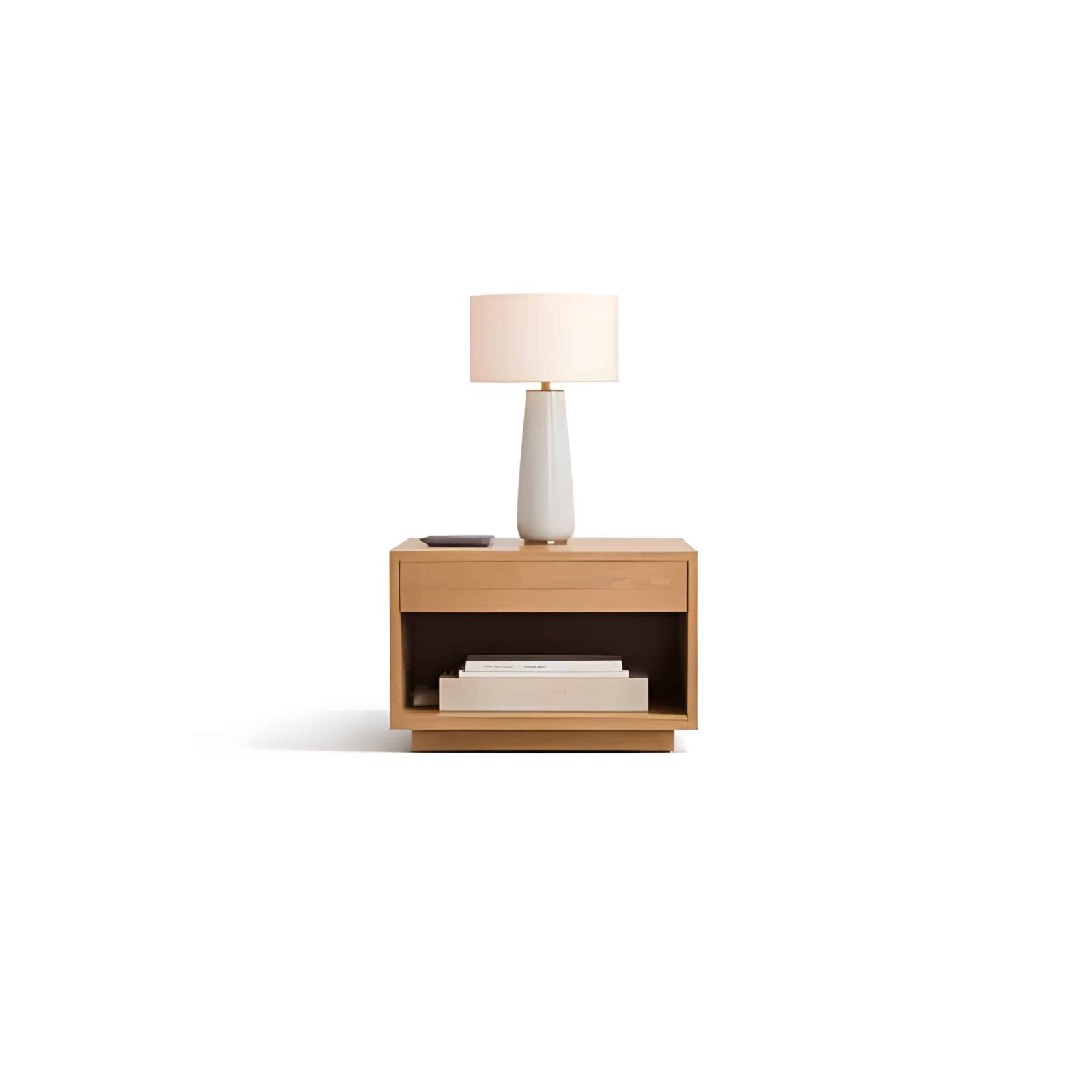 Selviro Nightstand Set in clean elegant room scene