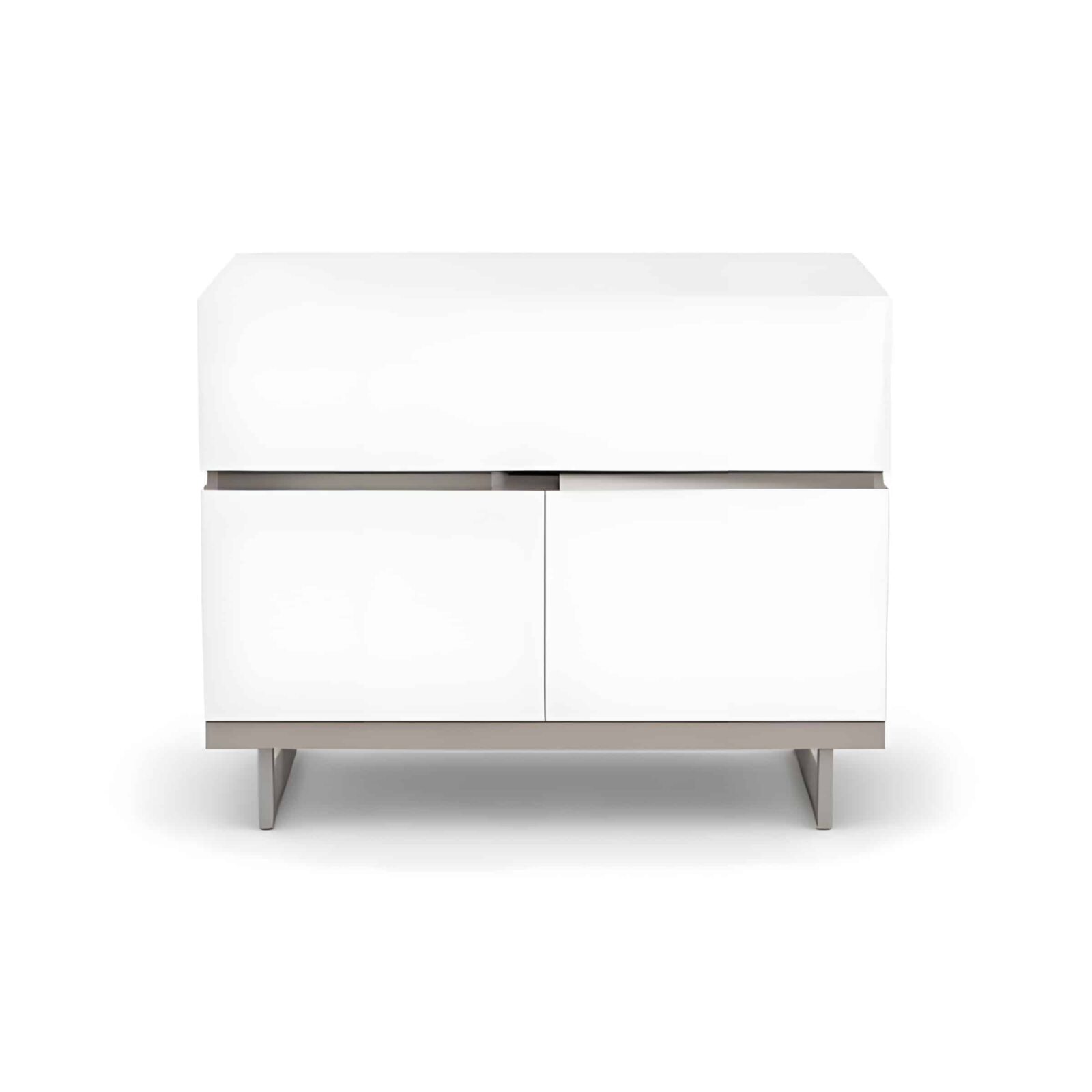 Nortrio Nightstand Set in sleek decor corner