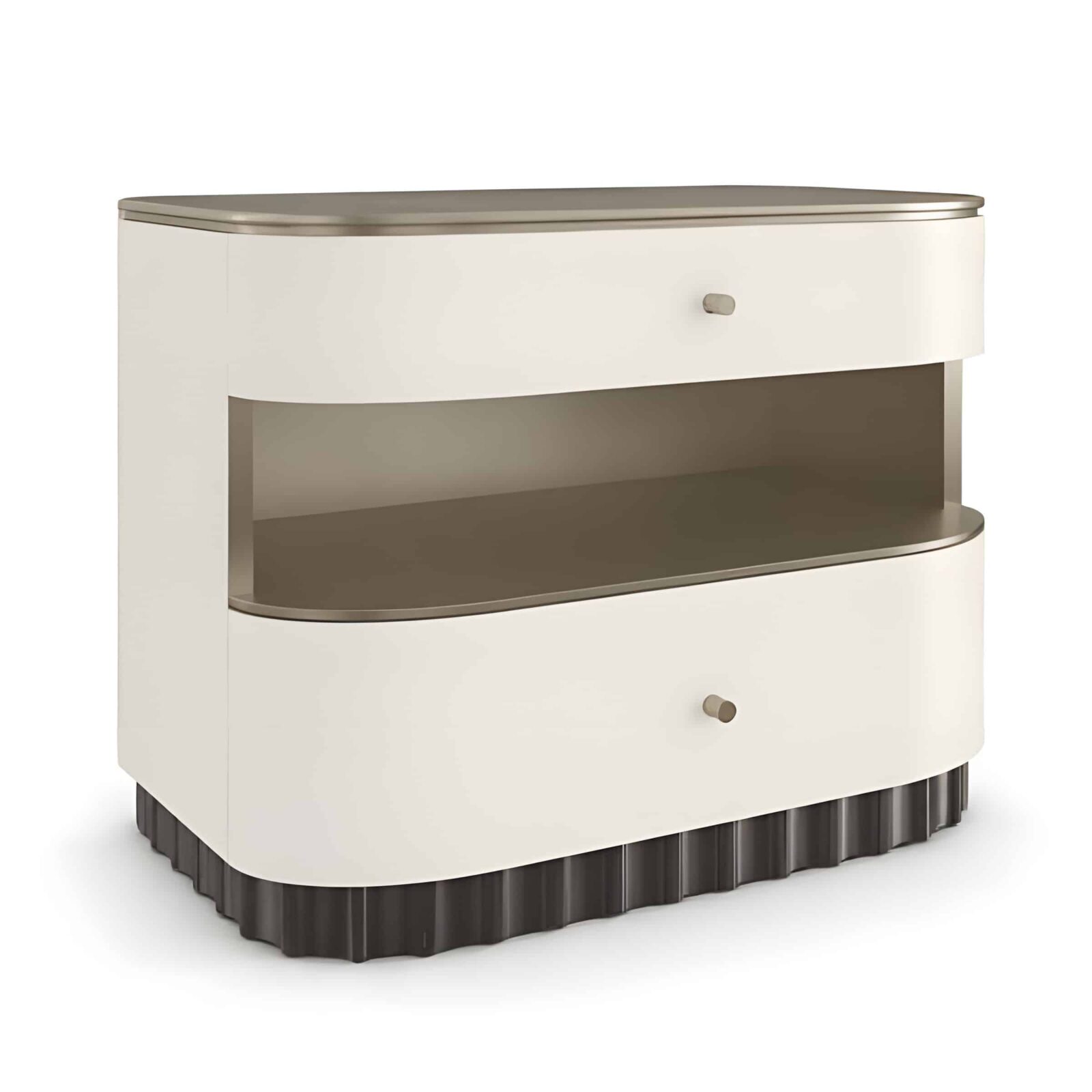 Dina Nightstand Set in stylish decor corner