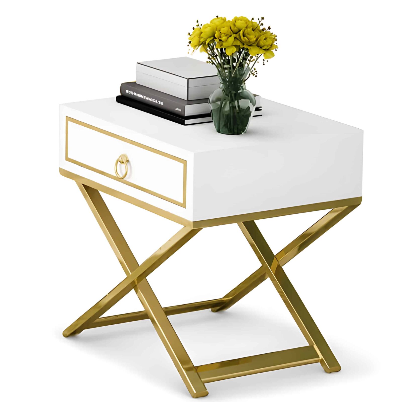 Toni Nightstand Set in functional clean layout