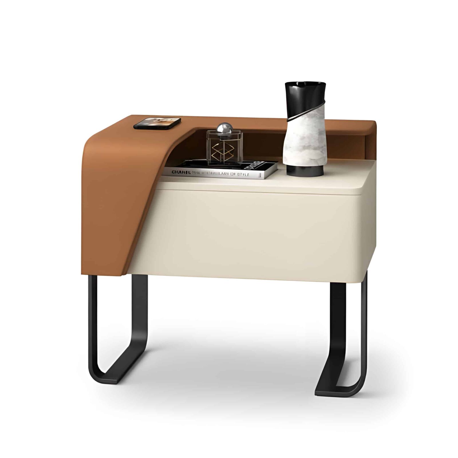 Tino Nightstand Set in functional home decor angle