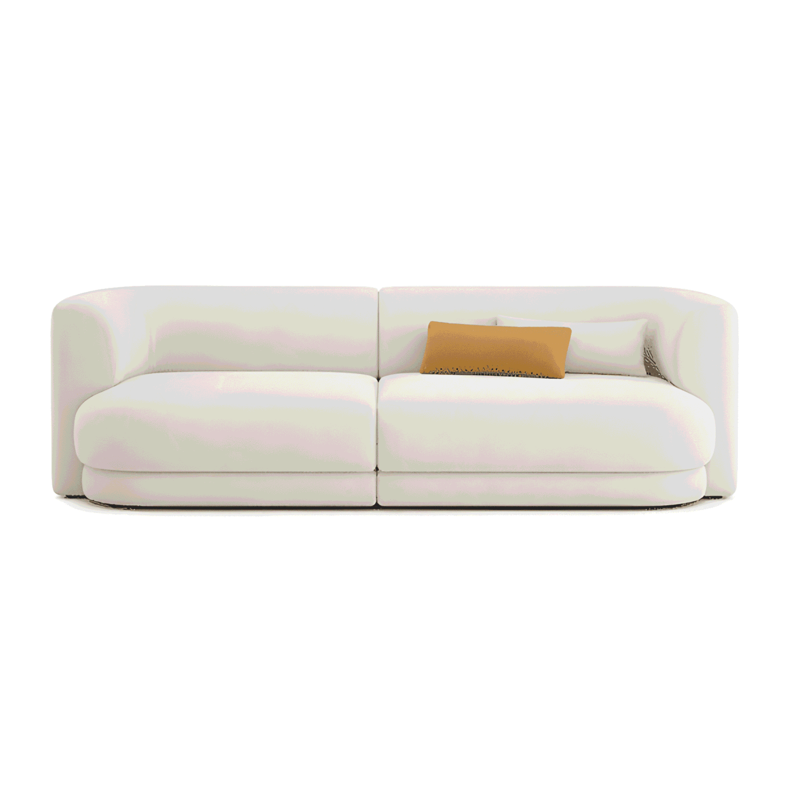 Amira Living Sofa front view for modern living room sofa furniture