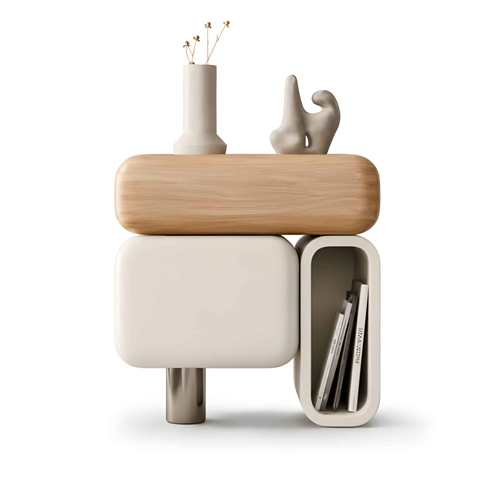 Sola Nightstand Set in chic visual product scene