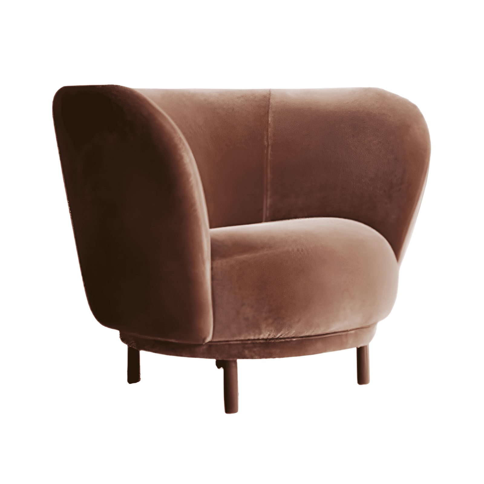 Wave Living Chair side profile for modern living room seating