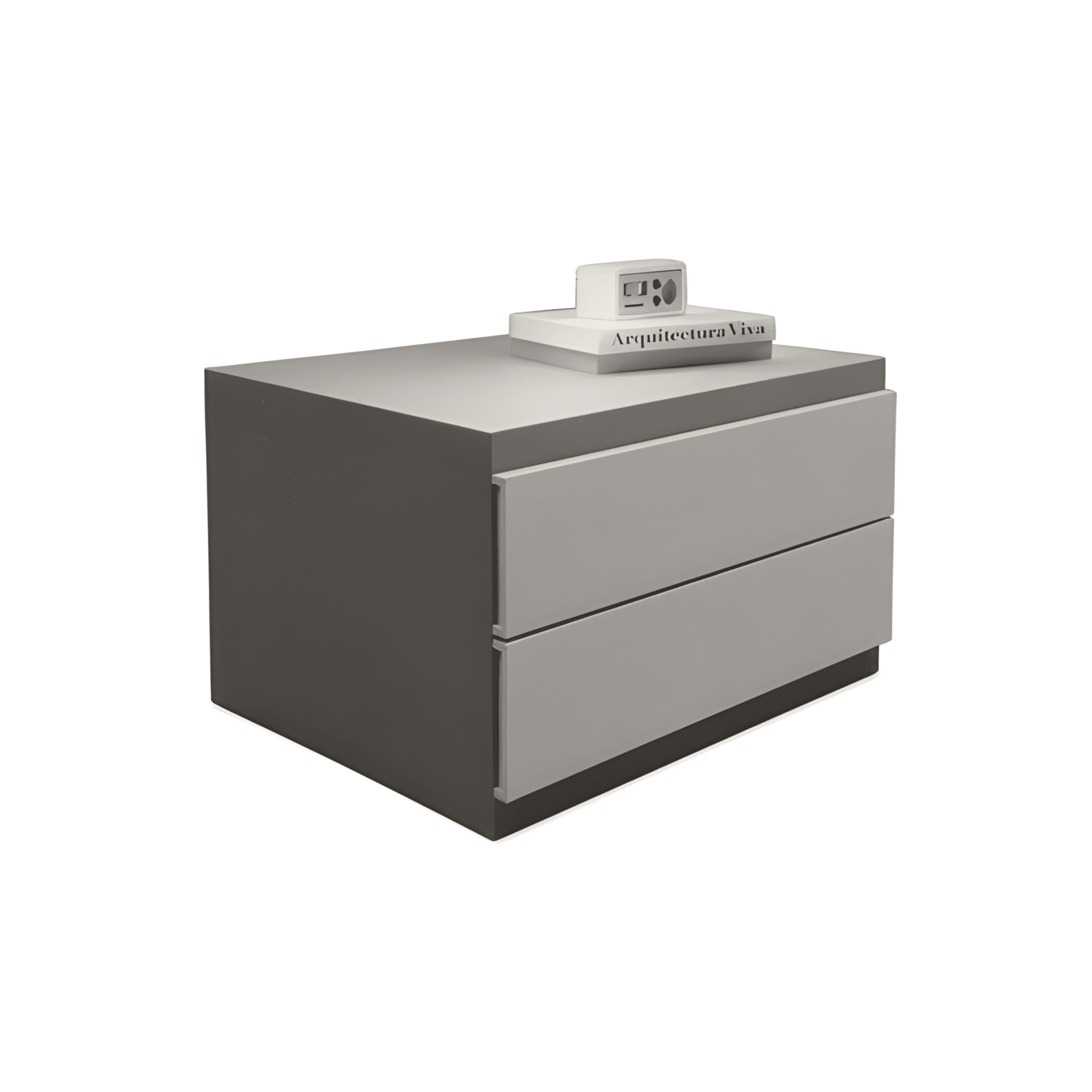 Vila Nightstand Set in contemporary home interior scene