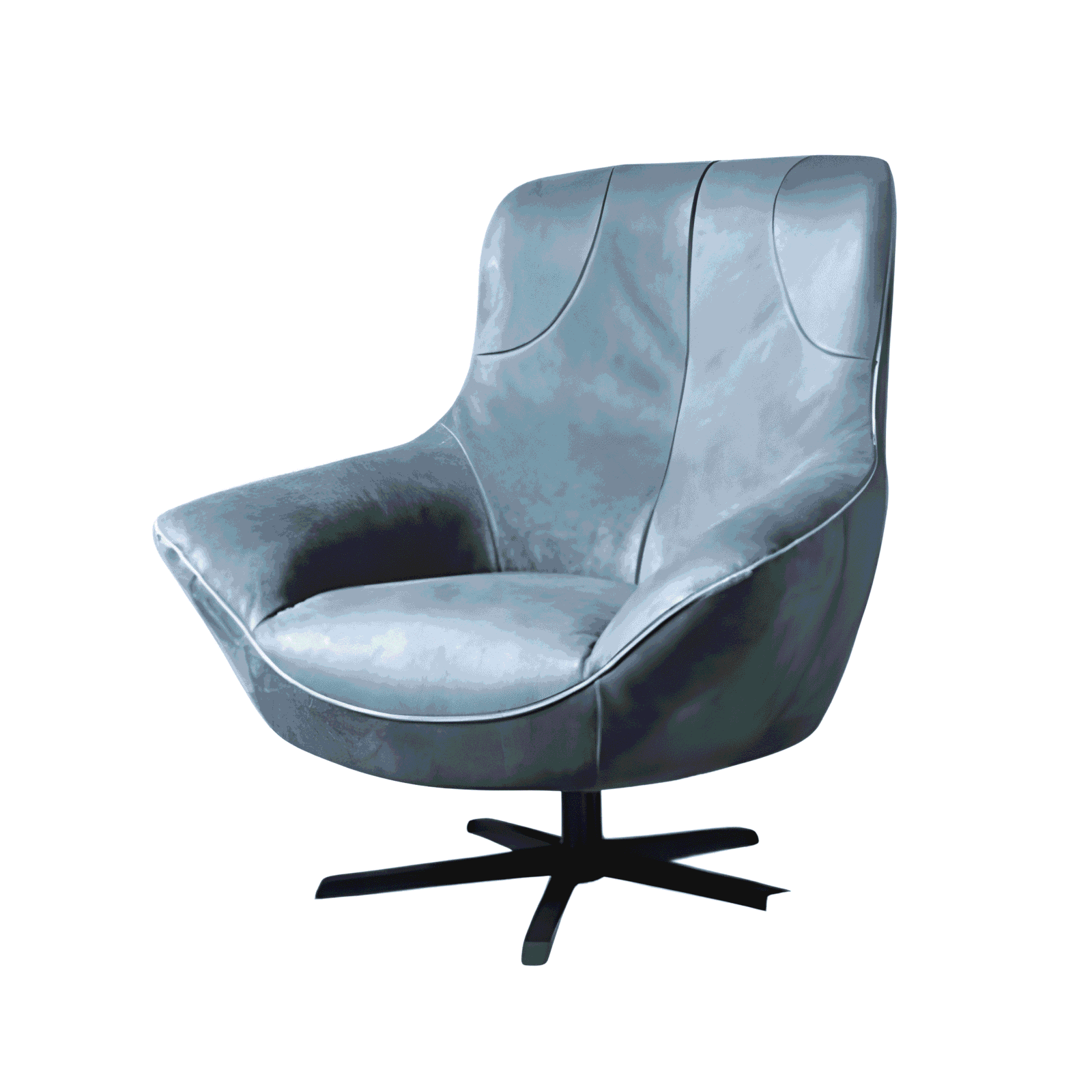 Zevia Living Chair side profile for stylish home interiors