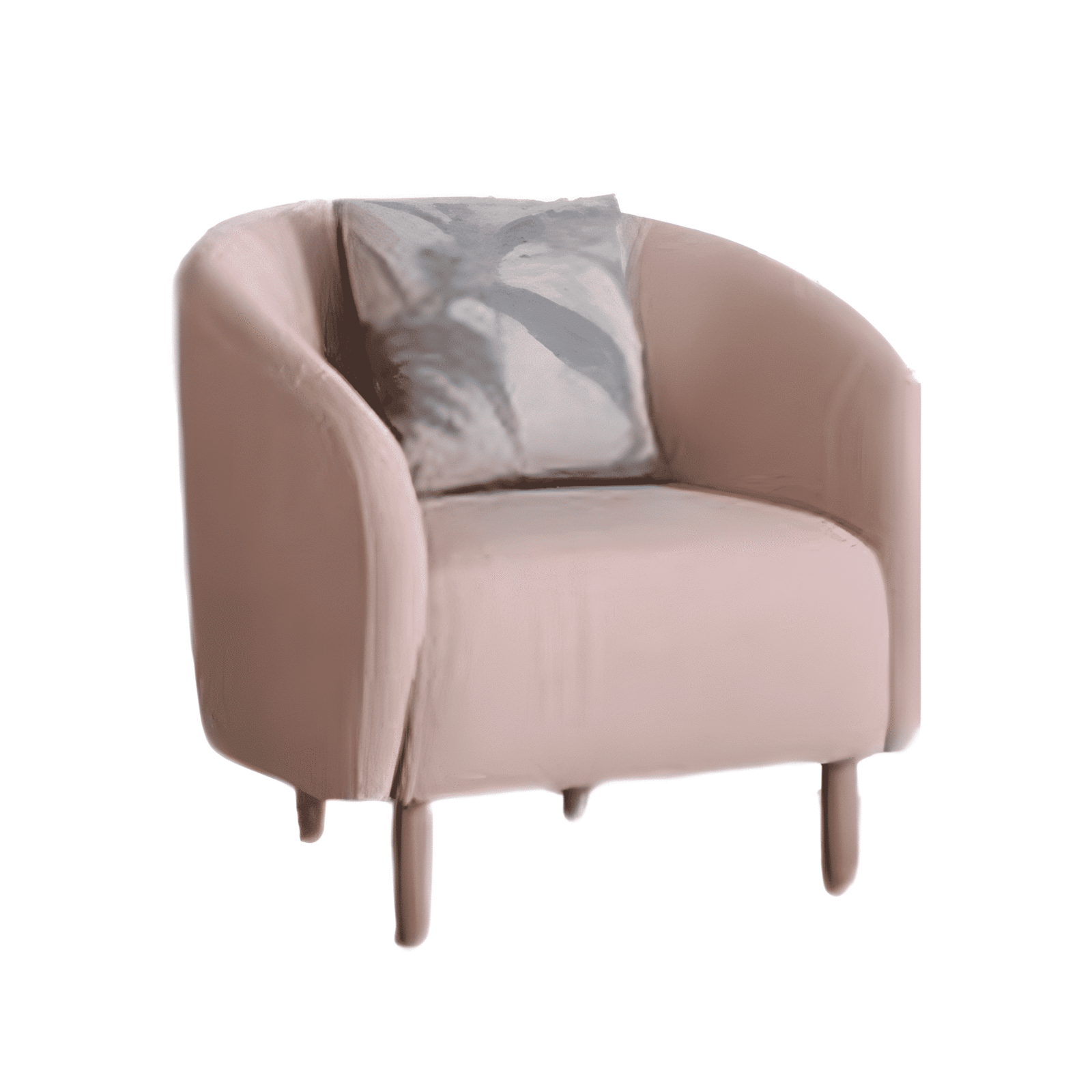 Zeton Living Chair side profile for elegant room decor