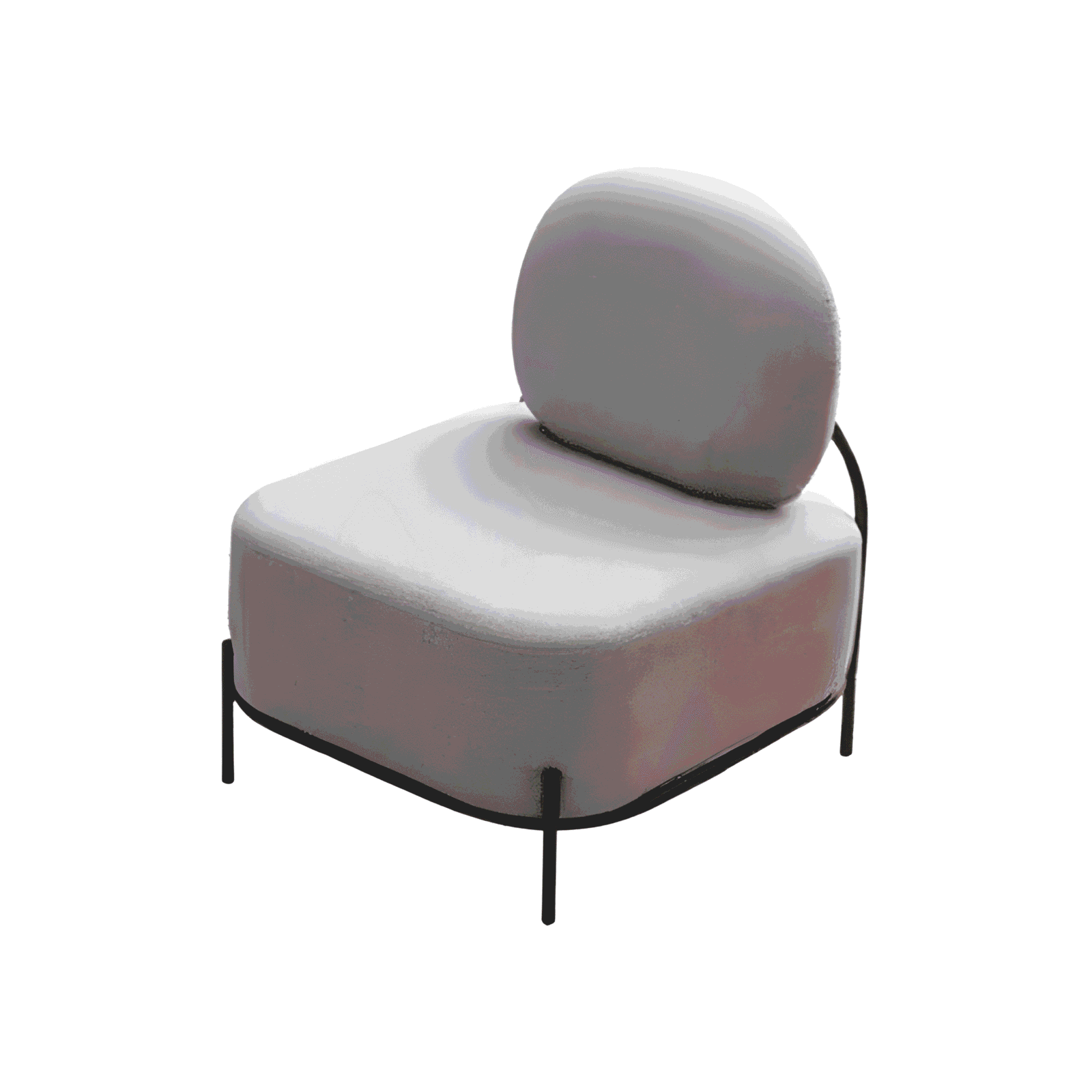 Fenth Living Chair room view for polished furniture displays