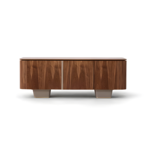 Freta rounded furniture design in soft neutral fabric