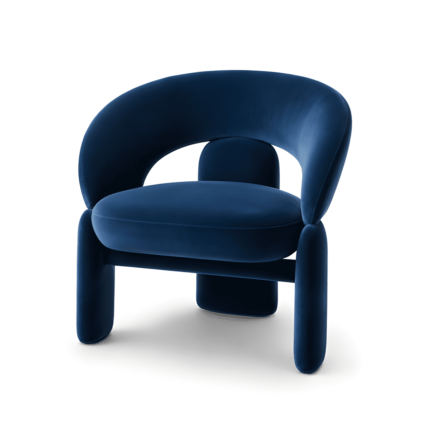 Tira Living Chair side profile for polished furniture displays