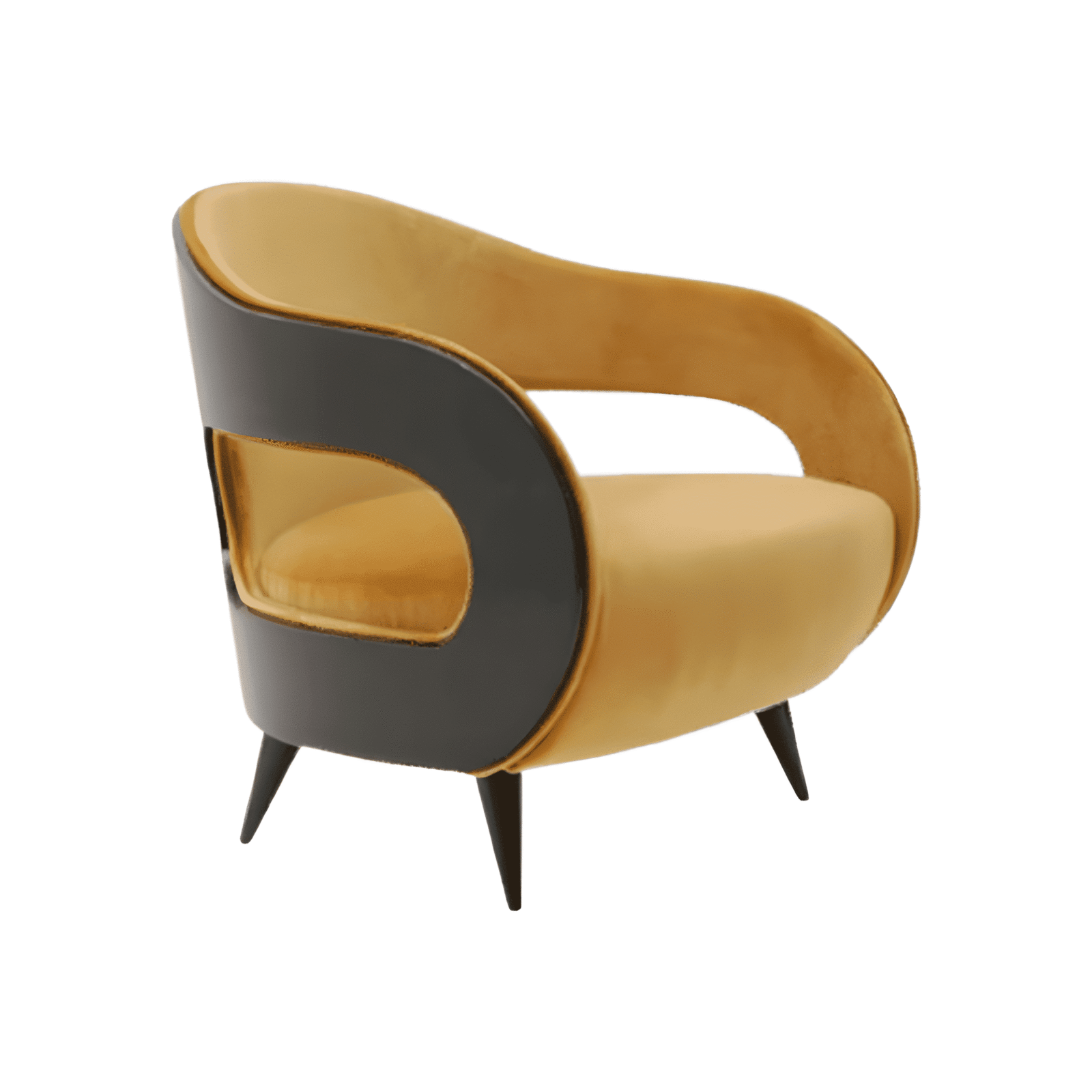 Torny Living Chair angled view for contemporary living spaces