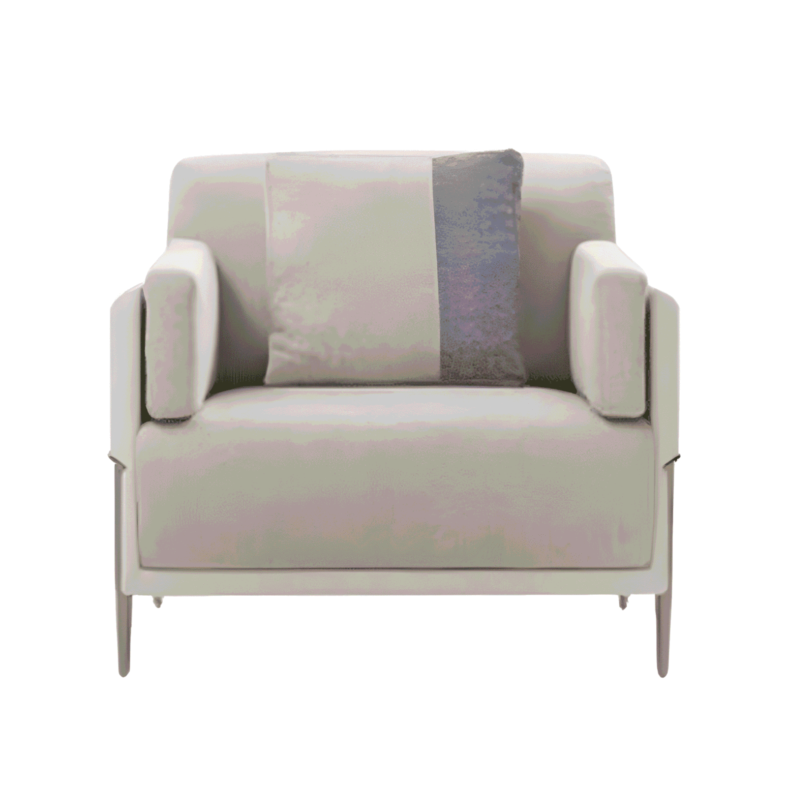 Toni Living Chair side profile for contemporary living spaces