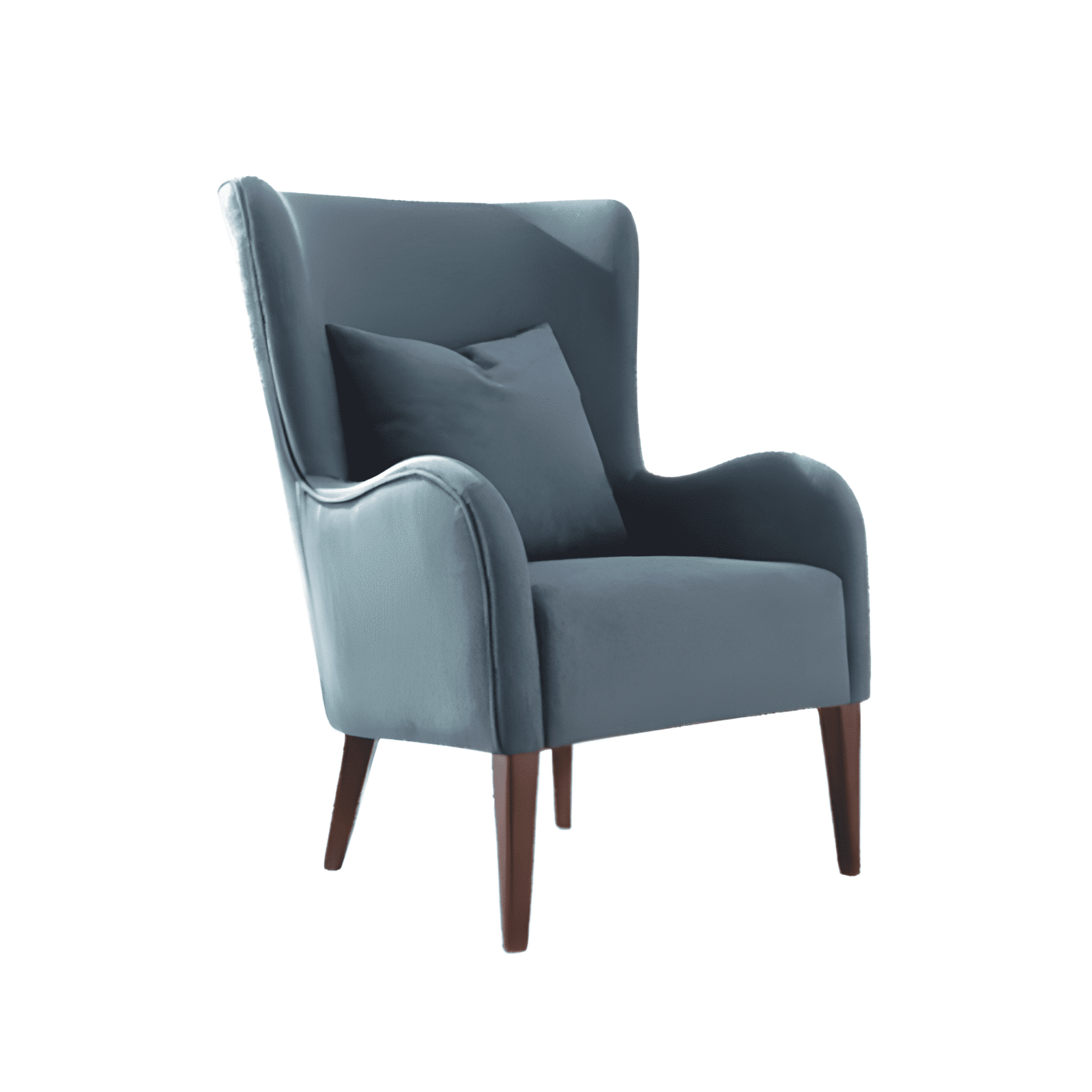 Veil Living Chair side profile for coordinated room layouts
