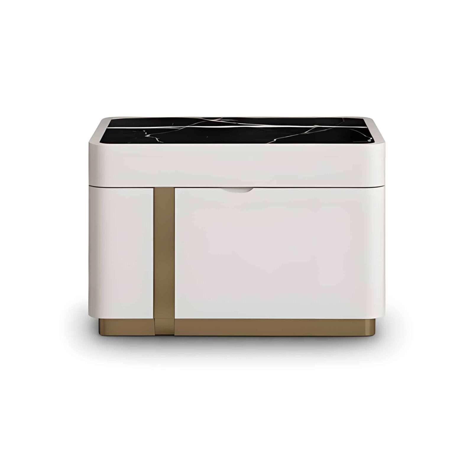 Lazaro Nightstand Set in neat comfortable home setting
