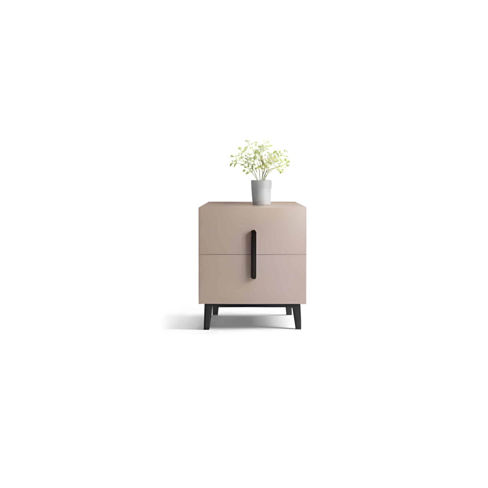 Pira Nightstand Set in harmonious interior display