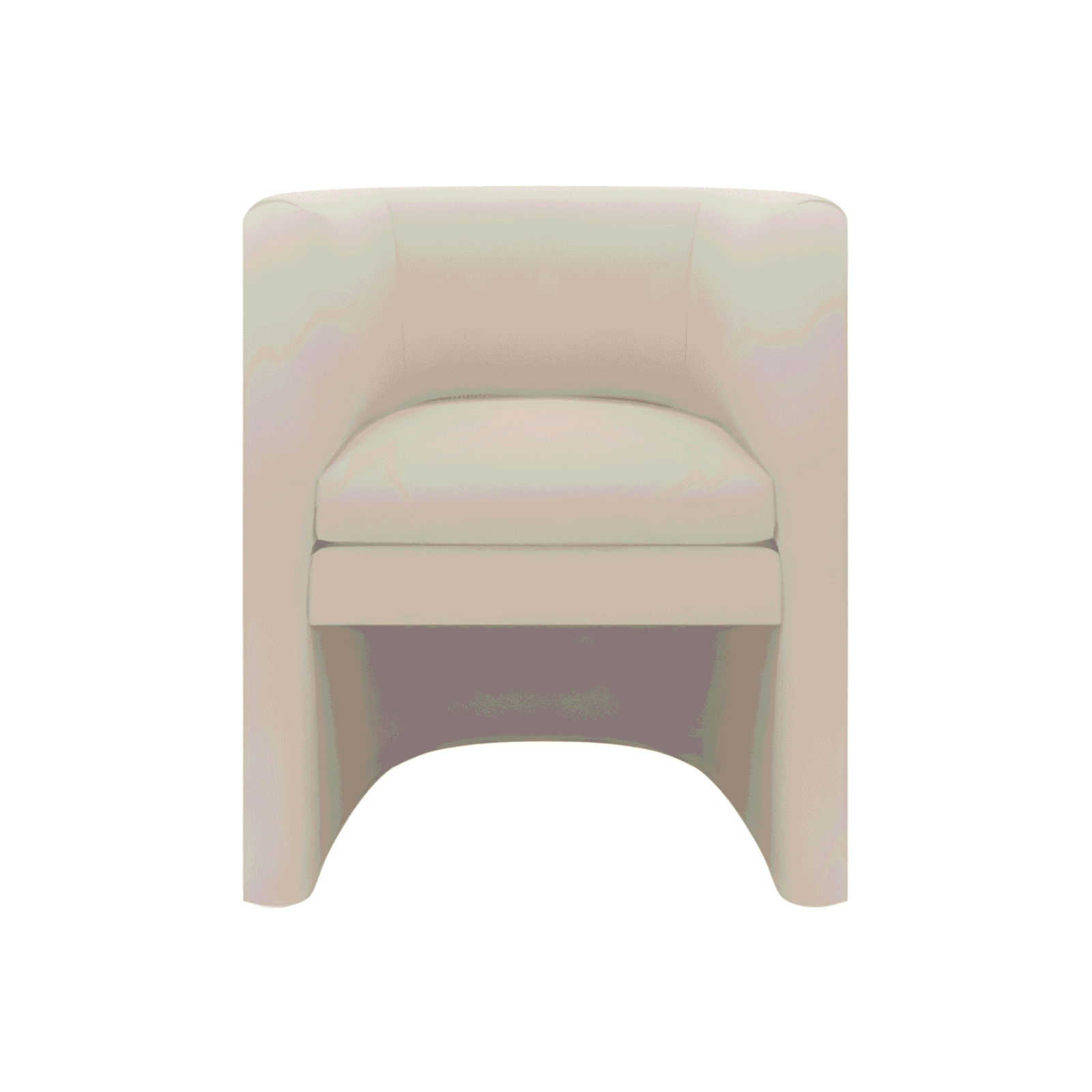 Romel Living Chair side profile for polished furniture displays