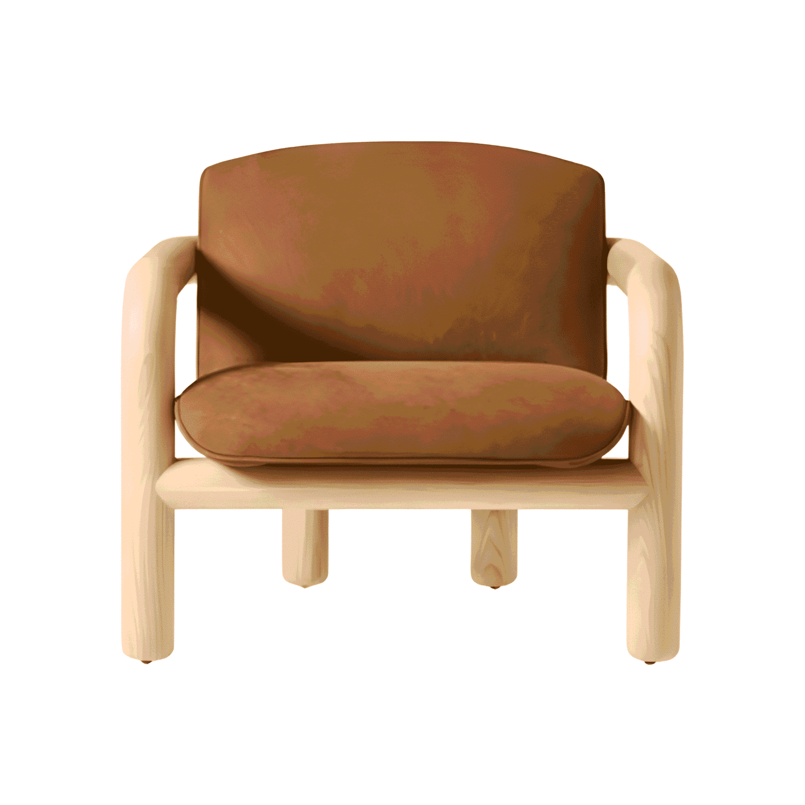 Rivi Living Chair side profile for stylish home interiors